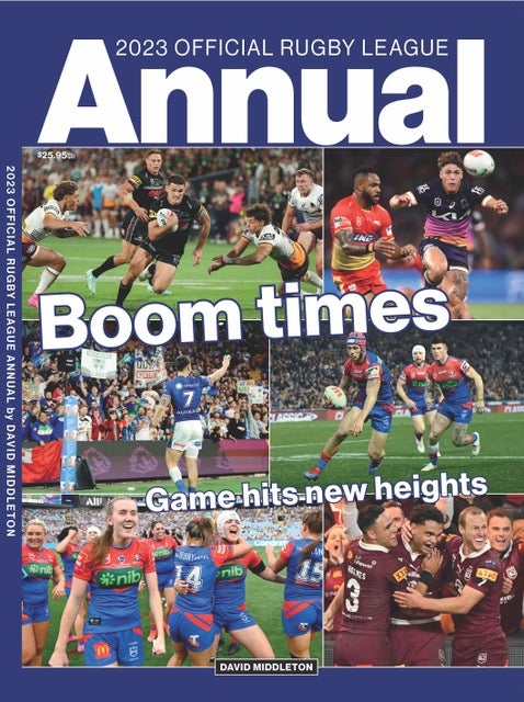 2023 Official Rugby League Annual - Boom Times