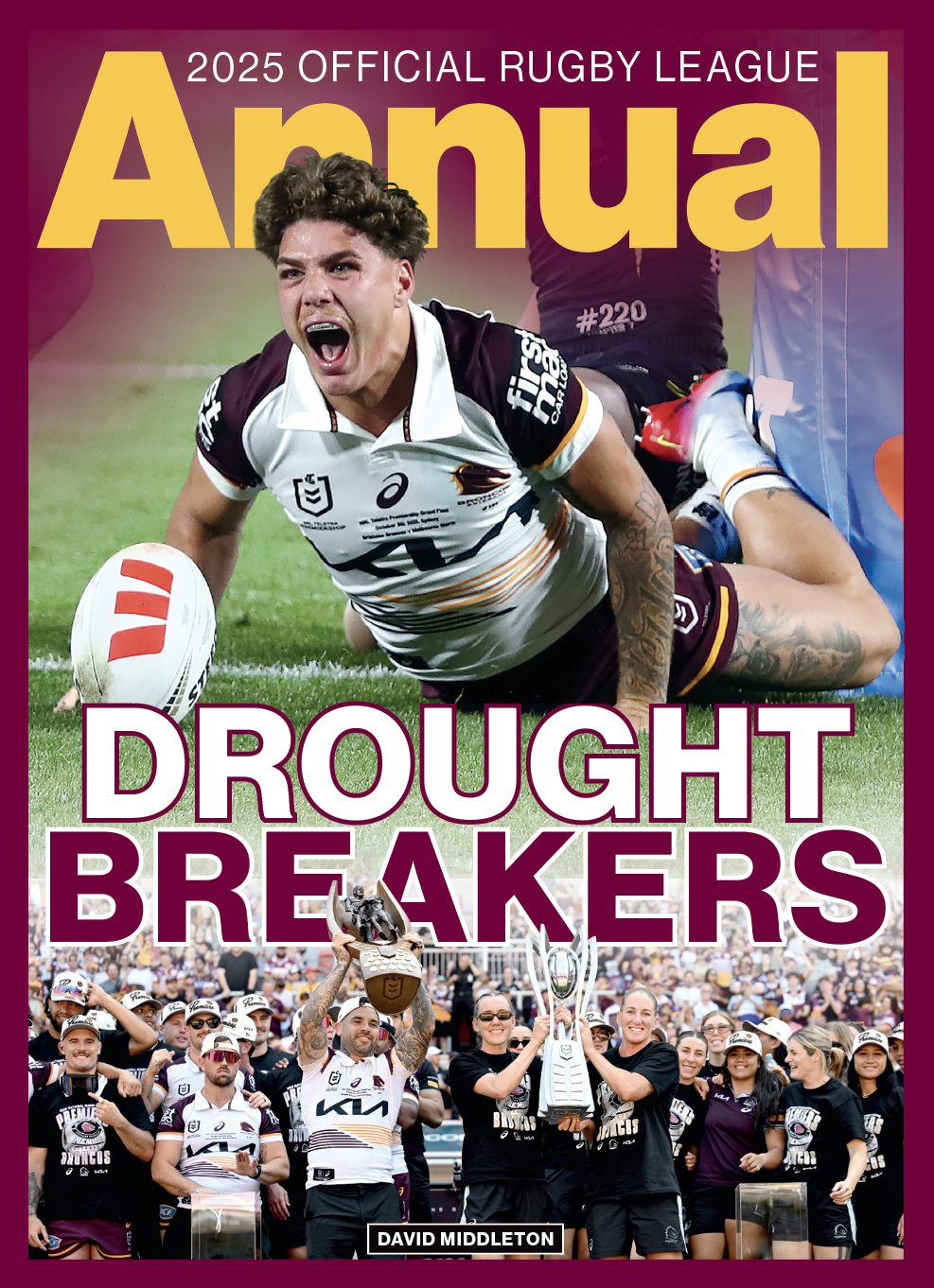 2025 Official Rugby League Annual - Drought Breakers
